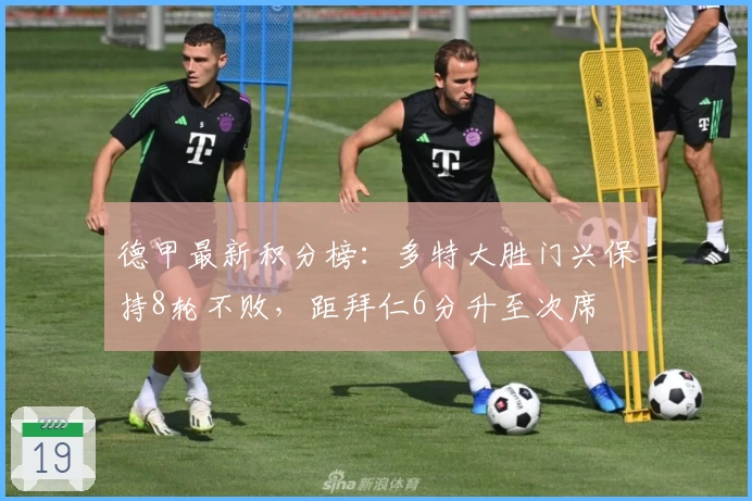 德甲最新积分榜：多特大胜门兴保持8轮不败，距拜仁6分升至次席